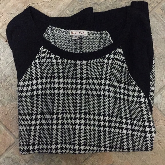 Merona Sweaters - Black and white sweater